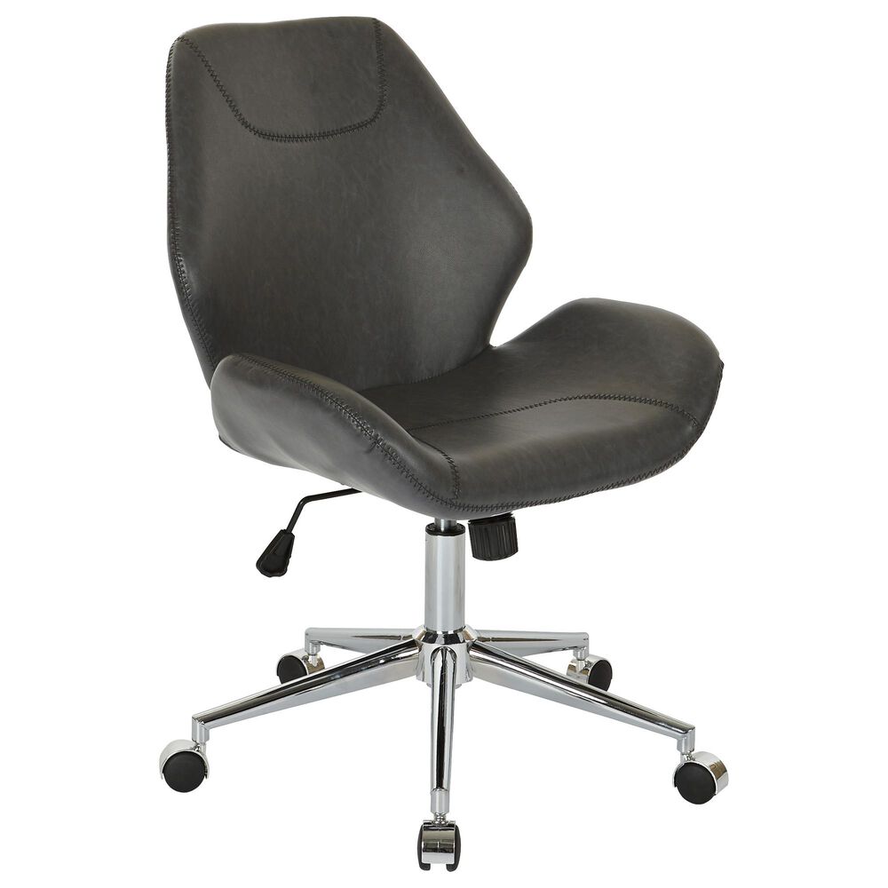 OSP Home Chatsworth Office Chair in Black, , large