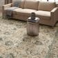Karastan Marash 5" x 7"6" Cream and Blue Area Rug, , large