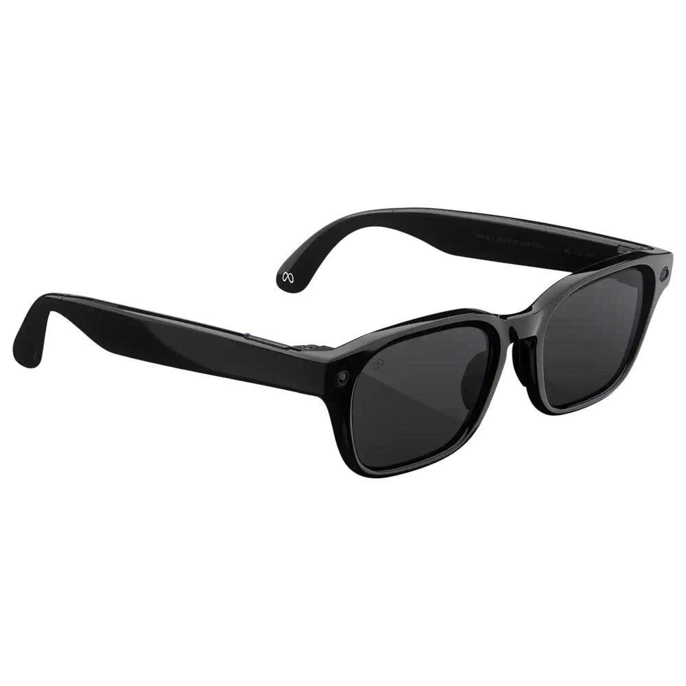 Meta Adventurer Glasses with Clear to Grey Transitions Lens in Classic Black, , large