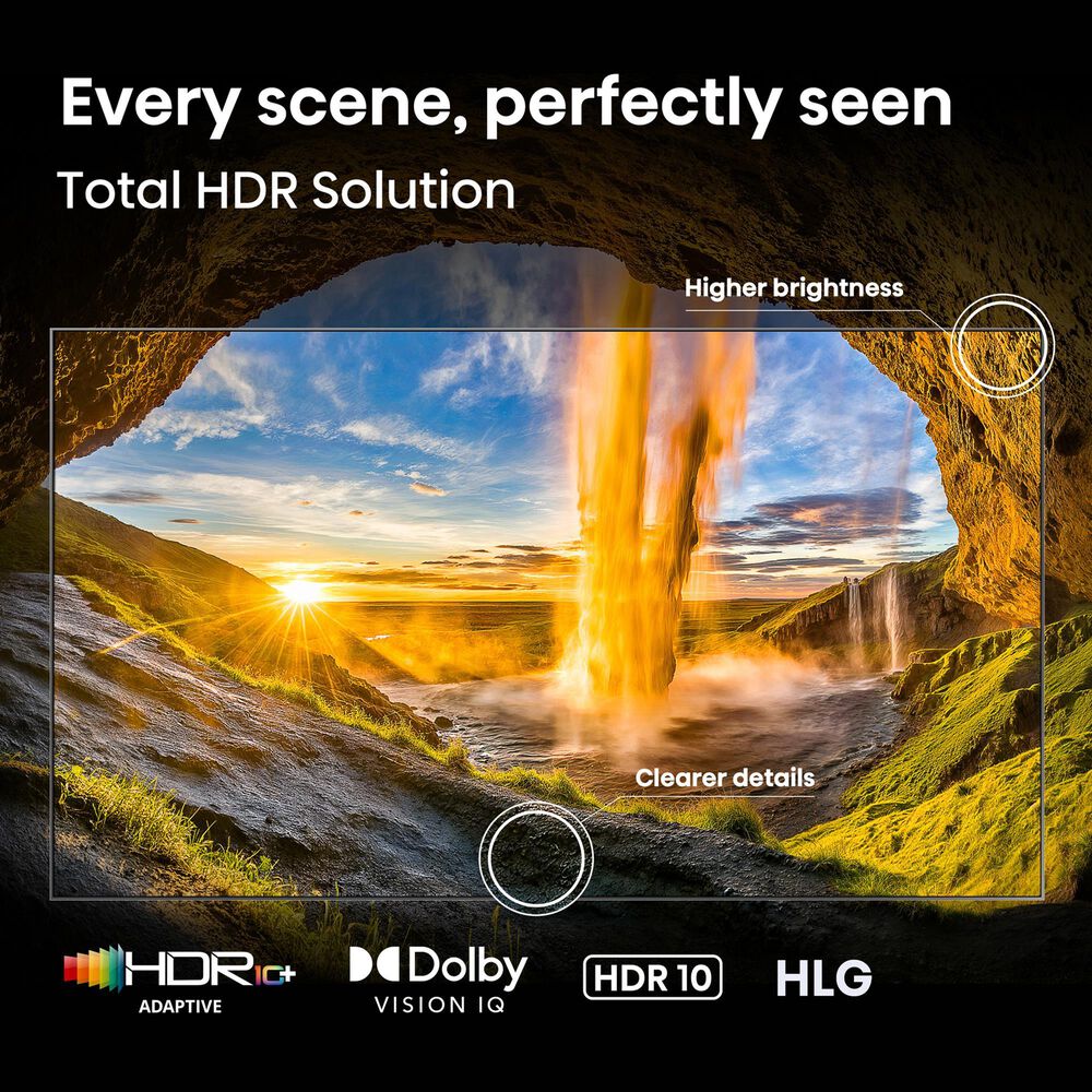 Hisense 100" Class U6 Pro Series Mini-LED ULED 4K in Black - Smart Fire TV, , large