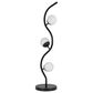 Cal Lighting Evanston 3-Light Metal Table Lamp in Black, , large