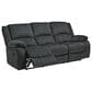 Ashley Draycoll Manual Reclining Sofa in Slate, , large