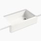 Kohler Whitehaven 35.75" Single Bowl Farmhouse Kitchen Sink in Sea Salt, , large