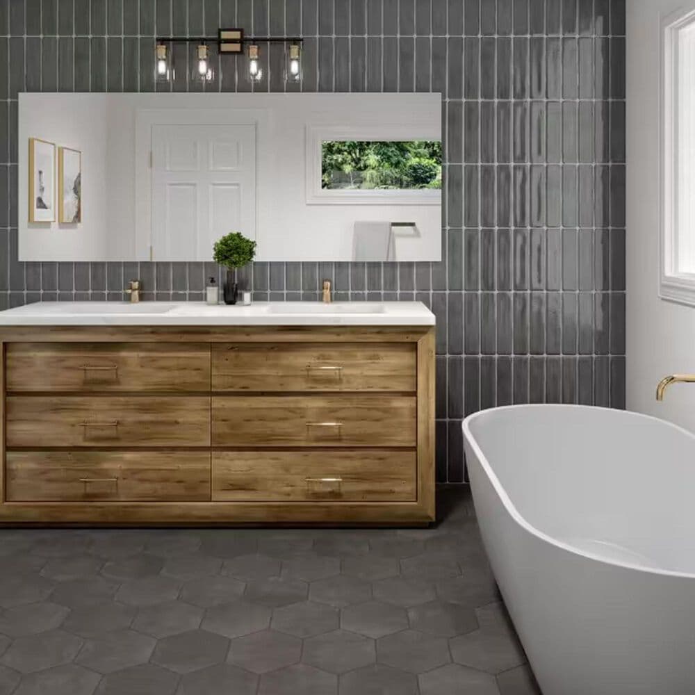 Dal-Tile Artcrafted Drift 3&quot; x 12&quot; Glazed Ceramic Wall Tile, , large