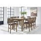 Ashley Urbinforte 25.75" Faux Leather Barstool in Light Brown, , large
