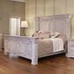 Fallridge Terra White King Bed in Vintage White, , large