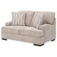 Ashley High Profile Stationary Sofa and Loveseat Set in Taupe, , large