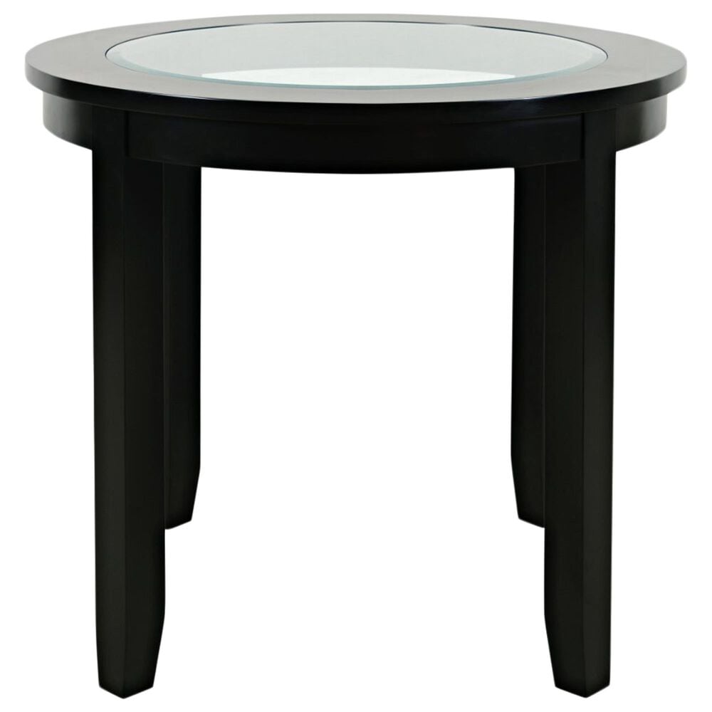 Jofran Urban Icon 5-Piece Counter Height Dinning Set in Black, , large