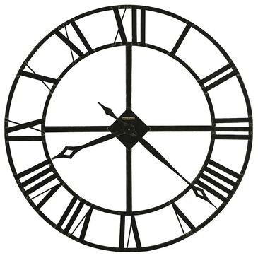 at HOME Lacy Wall Clock in Charcoal Gray, , large