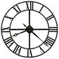 at HOME Lacy Wall Clock in Charcoal Gray, , large