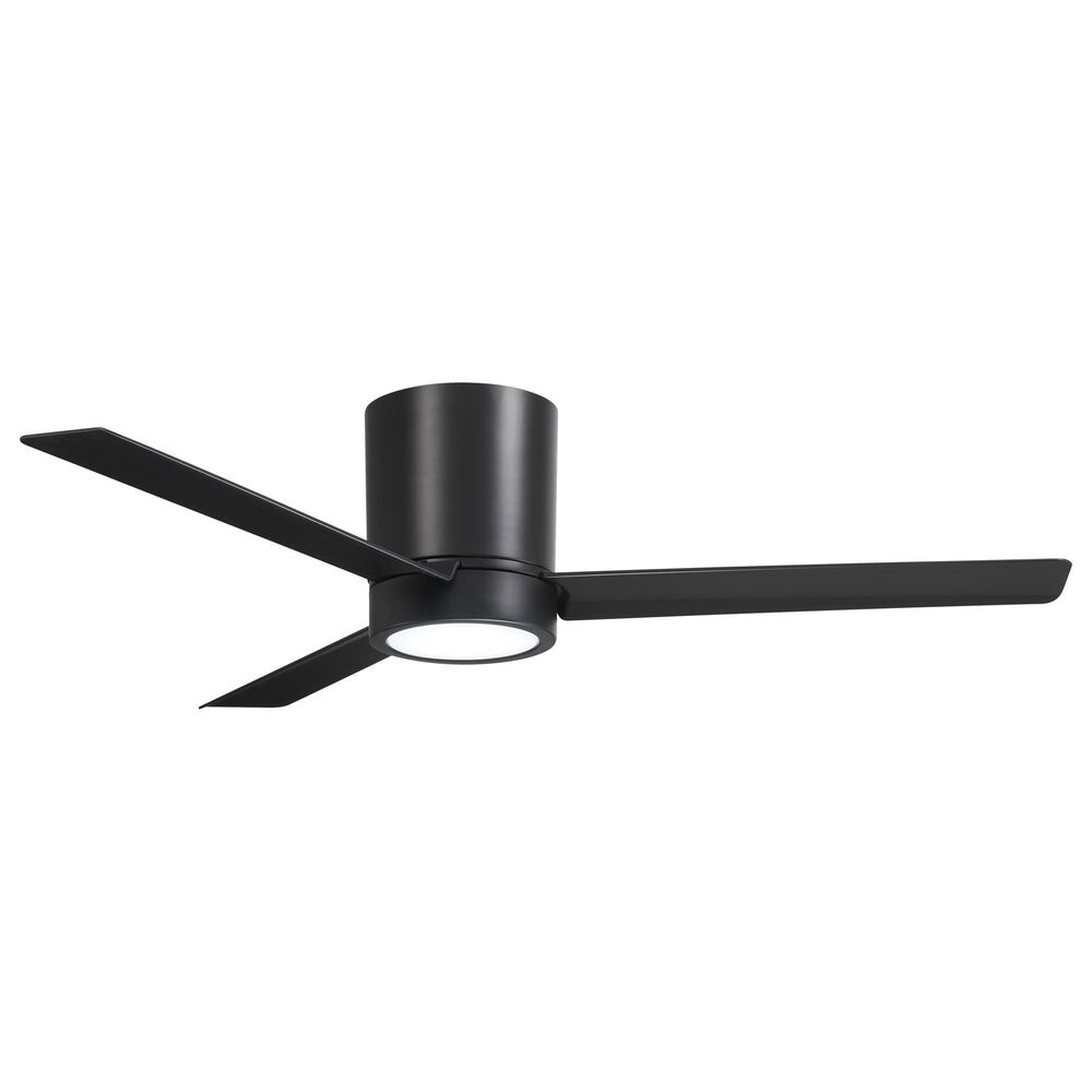 Minka-Aire Roto Flush 52" Ceiling Fan with LED Light in Coal, , large