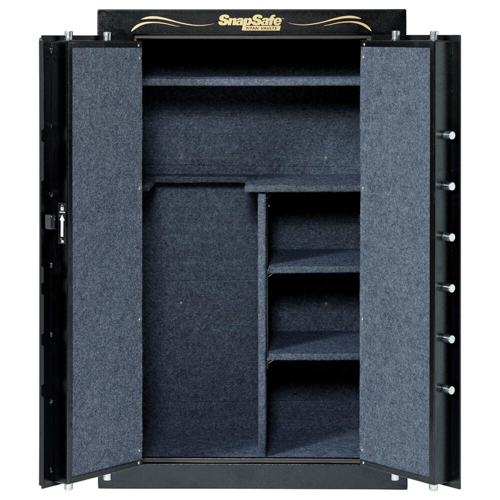 Snapsafe Super Titan XL Double Door Modular Gun Safe in Black, , large