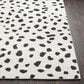 Surya Moroccan Shag Black and White 5"3" x 7"3" Area Rug, , large