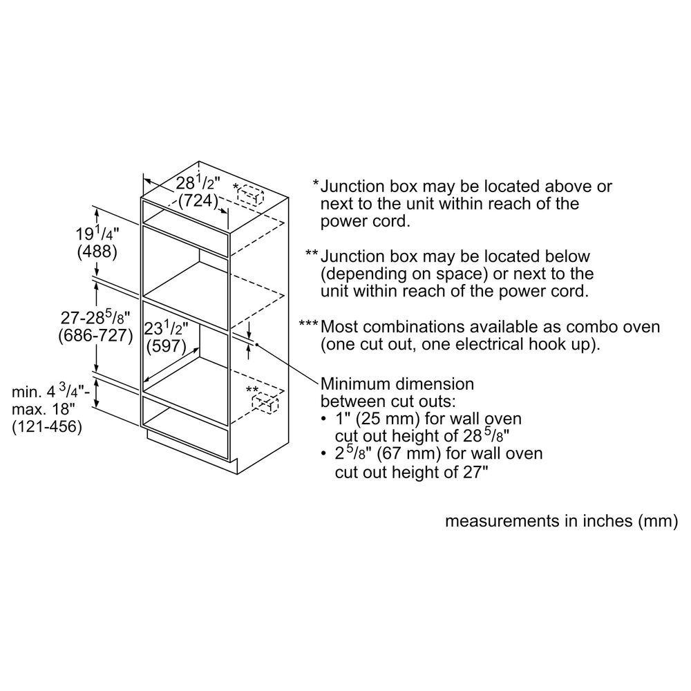 Bosch 30" Speed Single Electric Wall Oven in Stainless Steel, , large