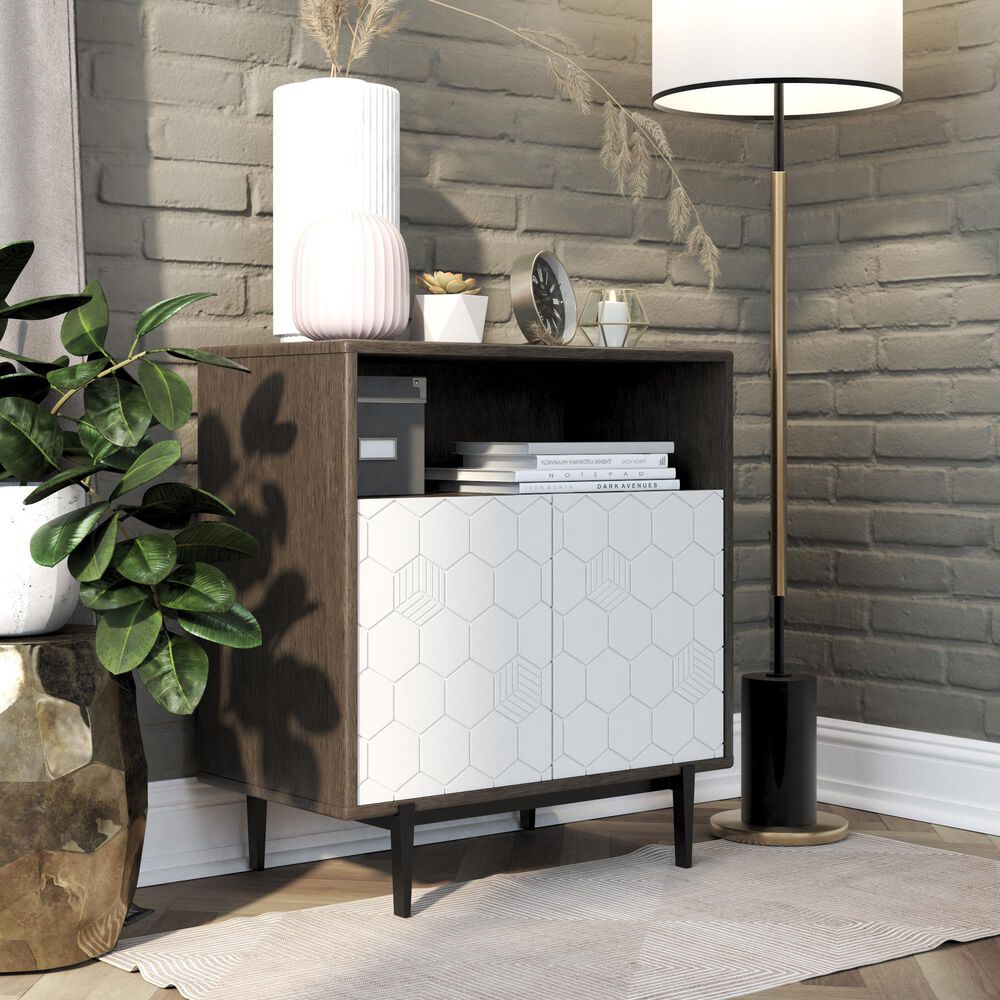 DHP Olivia Storage Cabinet in Gray, , large