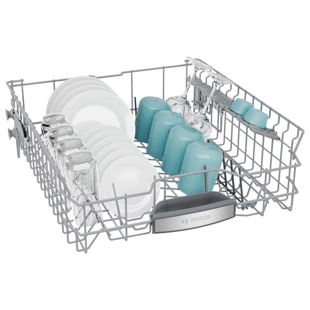 Bosch 300 Series 24&quot; Built-In Bar Handle Dishwasher with Anti-Fingerprint in Stainless Steel, , large