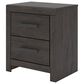 Ashley Prendonea 2-Drawer Nightstand in Dark Charcoal, , large