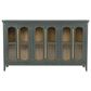 Fallridge Brava 71" 6-Door Entertainment Console in Vintage Green, , large