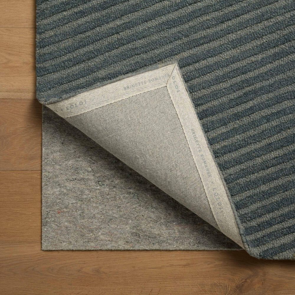 Loloi Madi Denim and Multicolor 3'6" x 5'6" Area Rug, , large