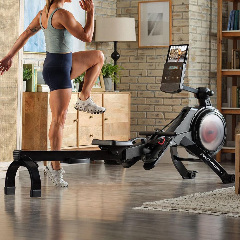 ProForm Pro Trainer 500; Rower with 5 Display, Built-In Tablet Holder and SpaceSaver Design, , large