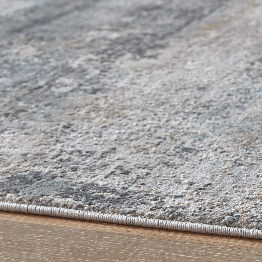 Ashley Shaymore 7&#39;10&quot; x 10&#39;3&quot; Blue and Khaki Area Rug, , large