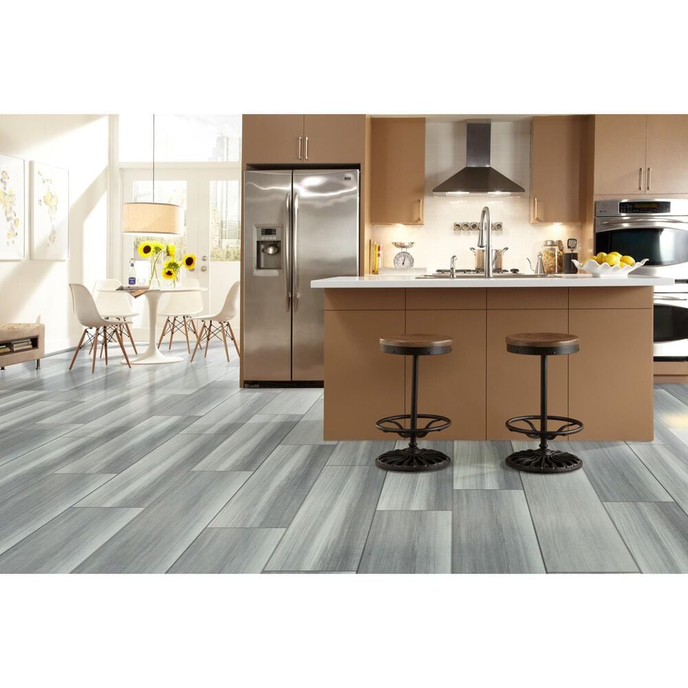 Happy Feet International Manhattan II Damask 9&quot; x 36&quot; Luxury Vinyl Plank, , large