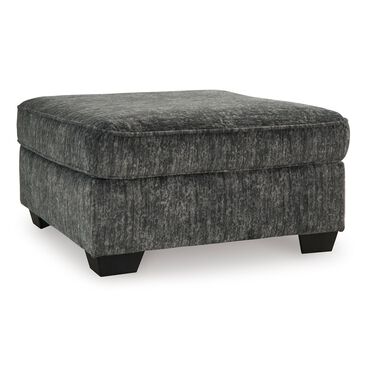 Ashley Lonoke Oversized Ottoman in Gunmetal, , large