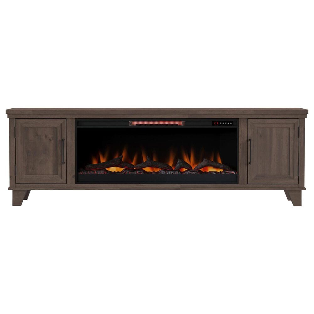 Legends Home Sonoma 78" Fireplace Console in Barnwood, , large