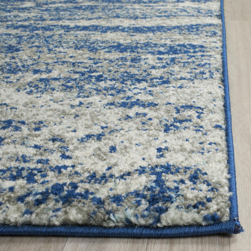 Safavieh Evoke EVK272A 10&#39; x 14&#39; Navy and Ivory Area Rug, , large