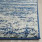 Safavieh Evoke EVK272A 10" x 14" Navy and Ivory Area Rug, , large