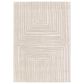 Jaipur Jaida Fantana 8"10" x 12" Gray Morn, Humus and Coconut Milk Area Rug, , large
