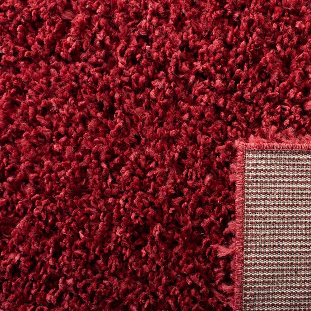 Safavieh August Shag  3&#39; x 5&#39; Red Area Rug, , large