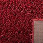 Safavieh August Shag  3" x 5" Red Area Rug, , large