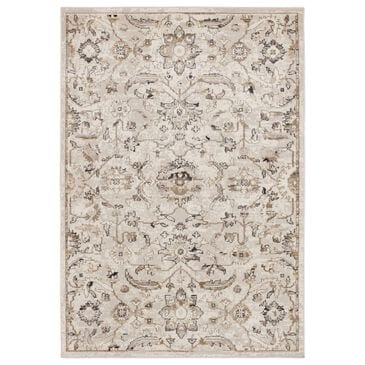 Karastan Cleo R1077 5" 3" X 8" Cream Area Rug, , large