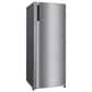 LG 2-Piece Kitchen Package with 22.3 Cu. Ft 4-Door French Door Refrigerator and Single Door Freezer in Black Stainless Steel, , large