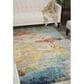 Nourison Celestial CES02 5"3" x 7"3" Sealife Area Rug, , large
