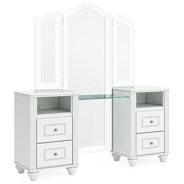 Ashley Kozlani Vanity Only in White, , large