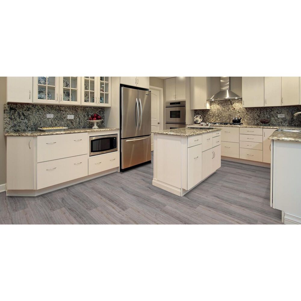 Tarkett ProGen 7&quot; x 48&quot; Luxury Vinyl Plank in Cerused Oak Powder, , large