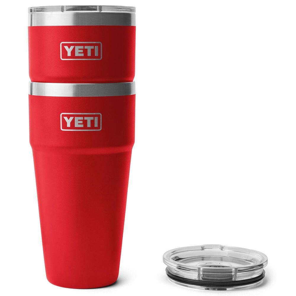 YETI Rambler 30 Oz Stackable Cup with MagSlider Lid in Rescue Red, , large