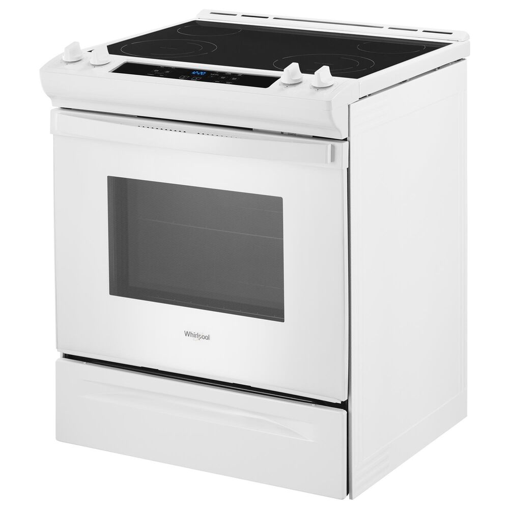 Whirlpool 4.8 Cu. Ft. Electric Range with Frozen Bake in White, , large
