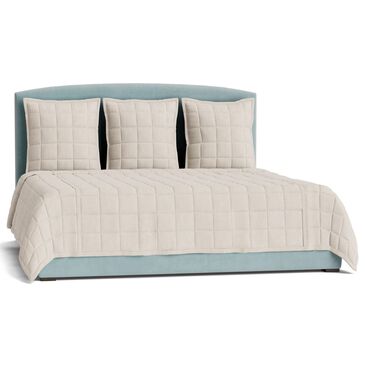 Ann Gish Panama Queen Coverlet in Flax, , large