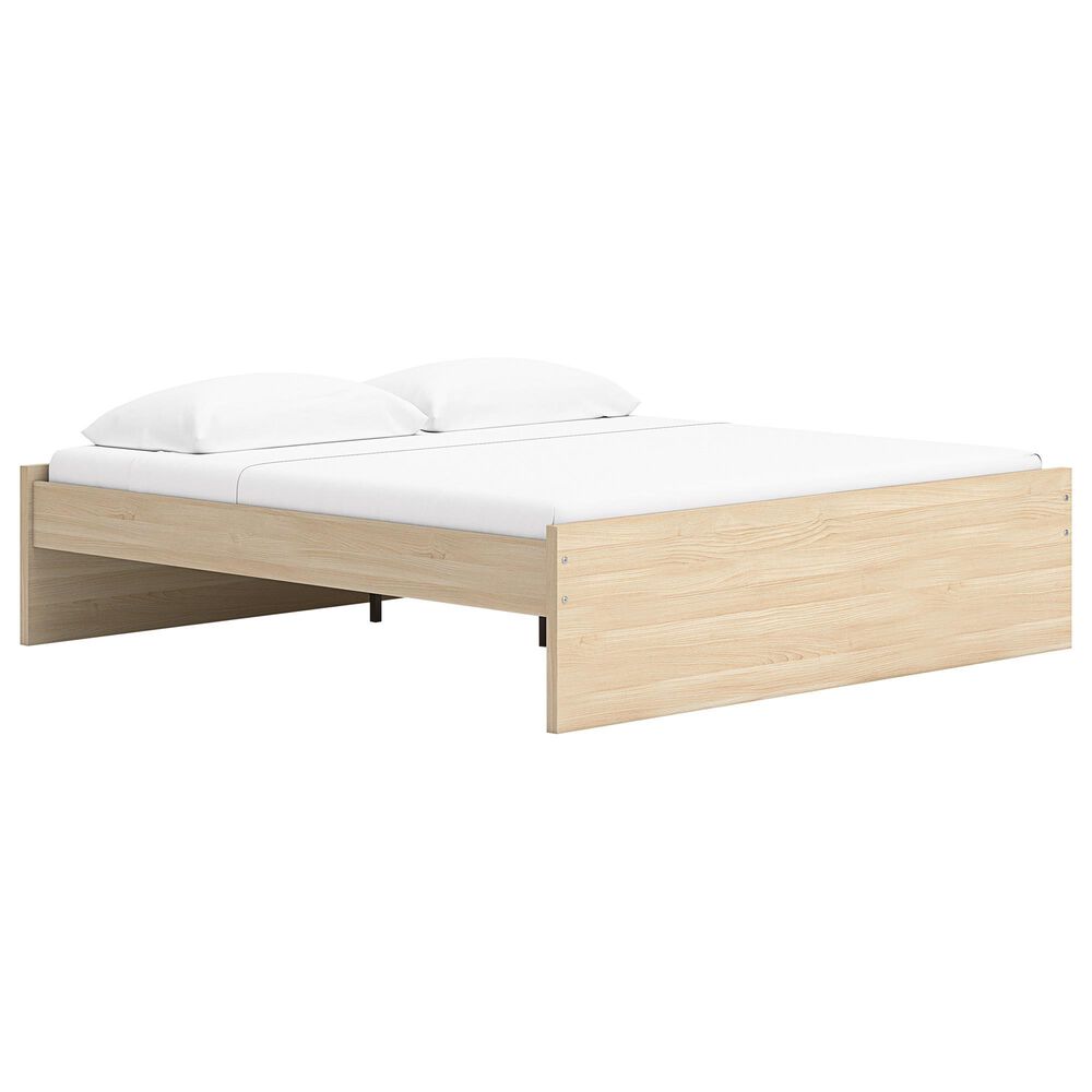 Ashley Onita King Platform Bed in Natural, , large