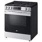 LG 5.8 Cu. Ft. Slide-in Gas Smart Range in Stainless Steel, , large