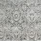 Radici USA Livigno Damask 7"10" Round Grey Area Rug, , large