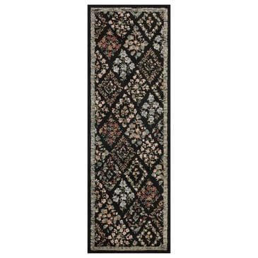 Rifle Paper Co. x Loloi Laurel Parquet 2"8" x 10" Black Runner, , large