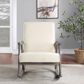 OSP Home Gainborough Rocker with Brushed Grey Frame in Linen, , large