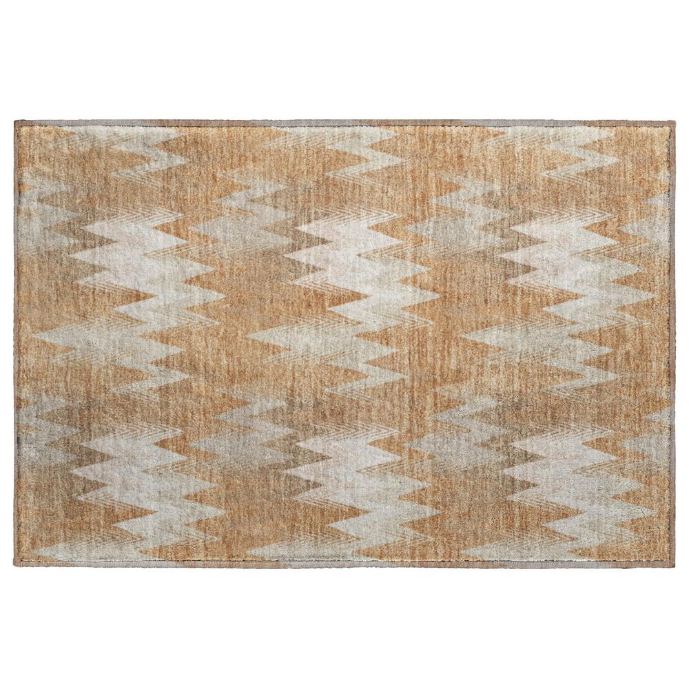 Dalyn Rug Company Soft Essentials Chevron Copper 2"6" x 3"10" Area Rug, , large