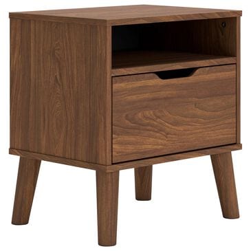 Ashley Fordmont 1-Drawer Nightstand in Auburn, , large