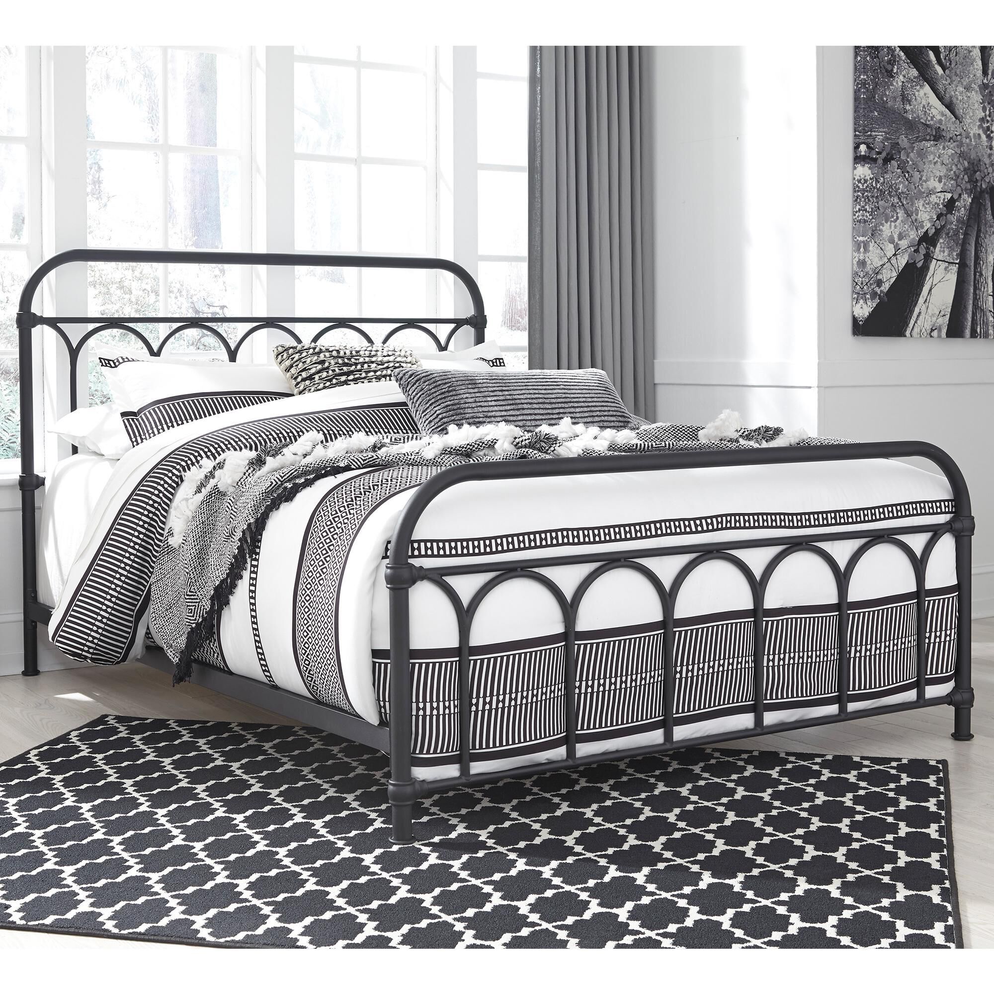 Ashley furniture online metal headboards