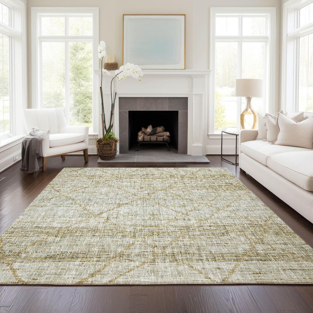 Dalyn Rug Company Portico PO1 Wheat 8&#39; x 10&#39; Area Rug, , large